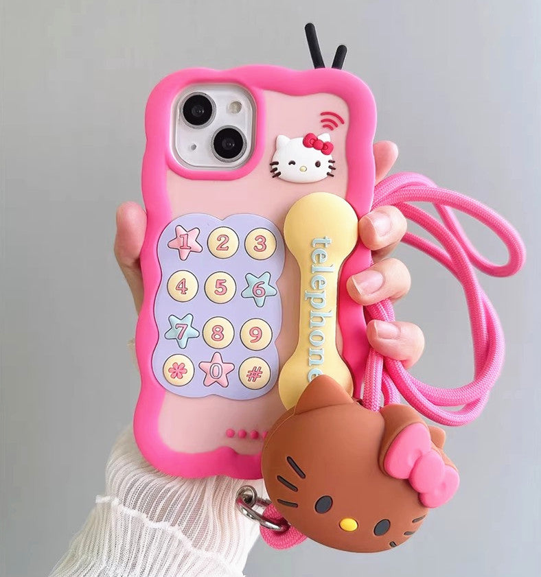 Lovely Kitty Phone Case for iPhone 11 11pro 11pro max 12 12pro 12pro max 13 13pro 13pro max 14 14 pro 14 plus 14pro max PN5973