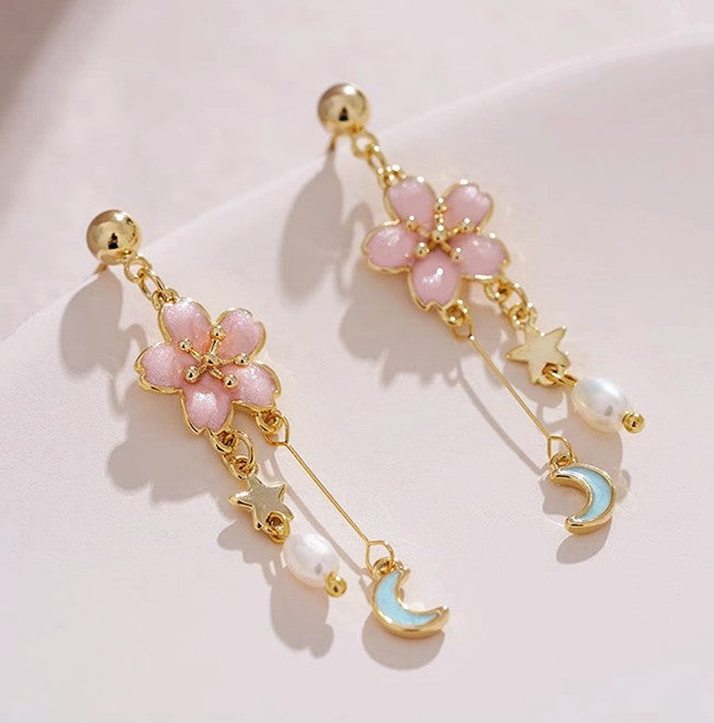 Pretty Sakura Earrings Pn6210 Pennycrafts