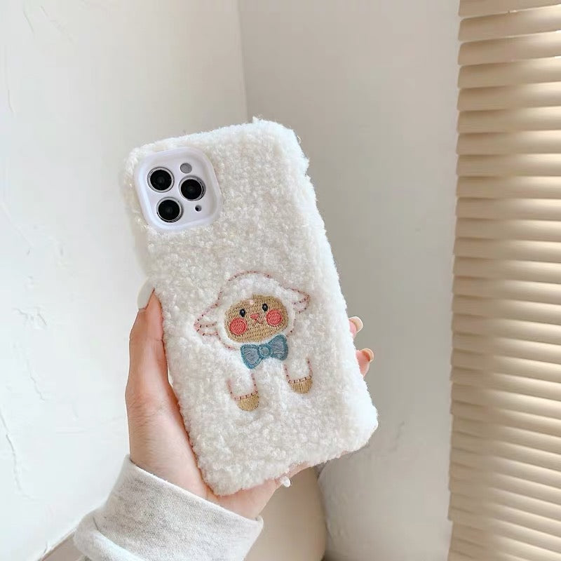 Lovely Sheep Phone Case for iphone 7/8/se2/7p/8p/X/XS/XR/XS  Max/11/11pro/11pro max PN3224