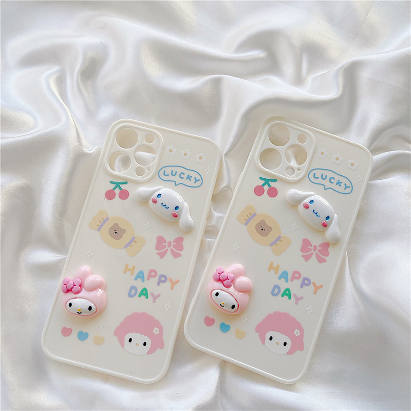 Kawaii Cat Phone Case for iphone 7/7plus/8/8P/X/XS/XR/XS Max/11/11pro/ –  Pennycrafts