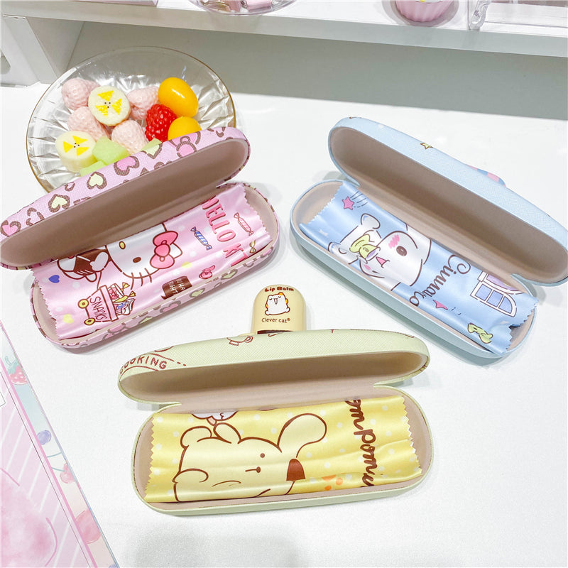 Student Spectacle Case Anime Cute Glasses Cartoon Glasses Case Box