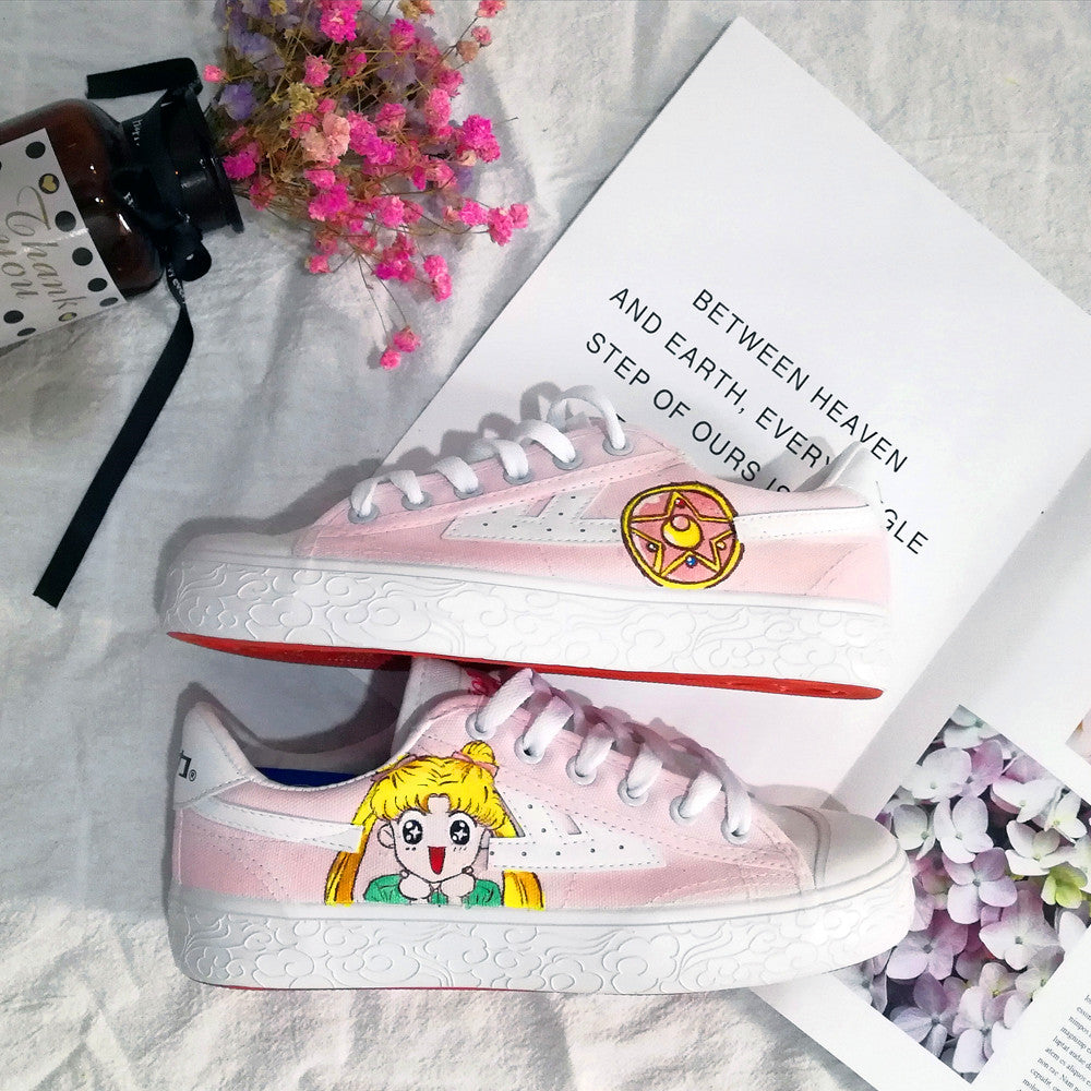 Cute Sailor Moon Shoes – ivybycrafts