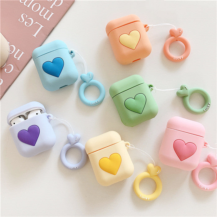Colorful Heart Airpods Case For Iphone PN1328 –