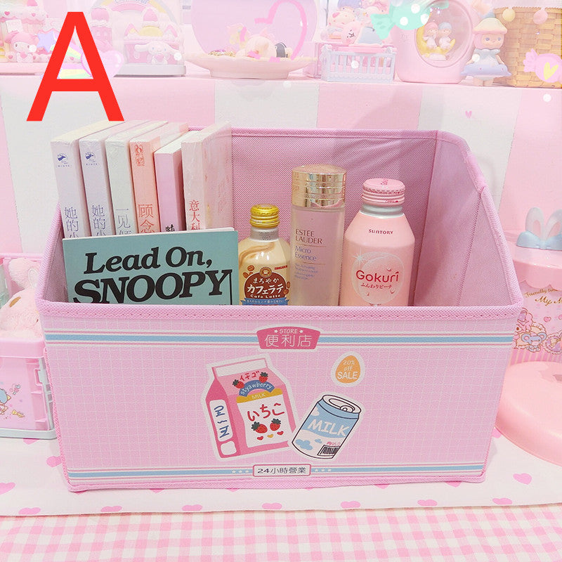 Strawberry Milk Trifold (Stationery)