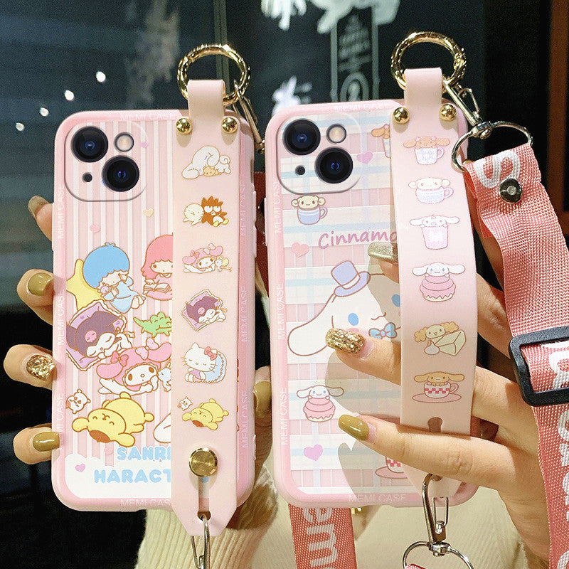 Phone Wrist Anime iphone 7/7plus/8/8P/X for Pennycrafts Cartoon Strap – Case Bracket