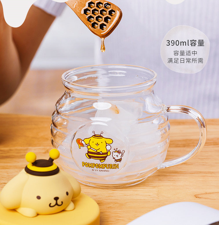 Pompompurin Anime 16oz Beer Can Glass with Straw and Lid – SakuratopiaAnime