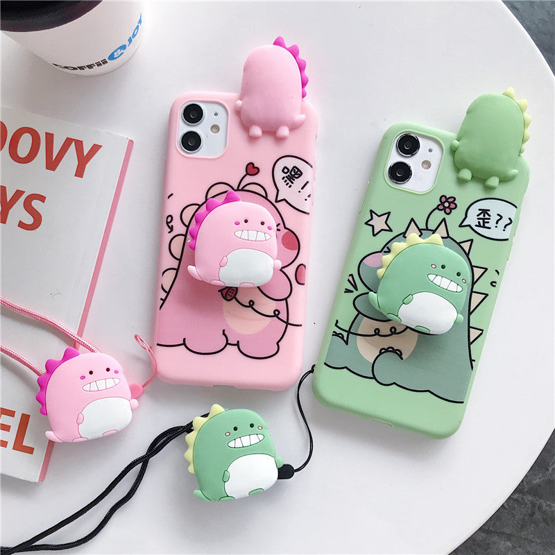 Lovely Monster Phone Case for iphone 6/6s/6plus/7/7plus/8/8P/X/XS/XR/XS  Max/11/11pro/11pro max PN2899