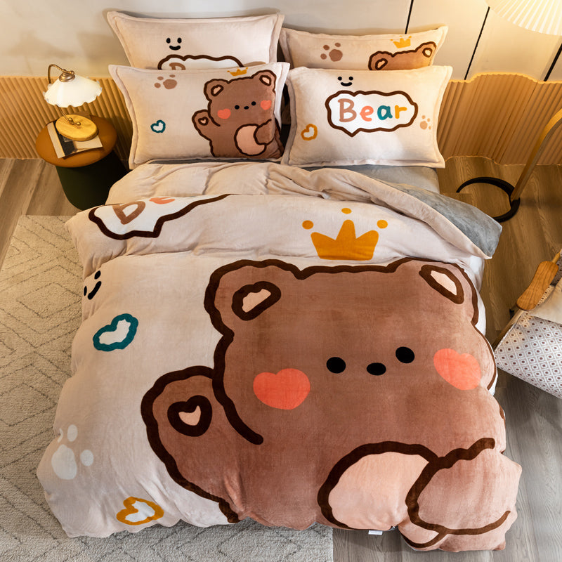 Teddy best sale bed sheets