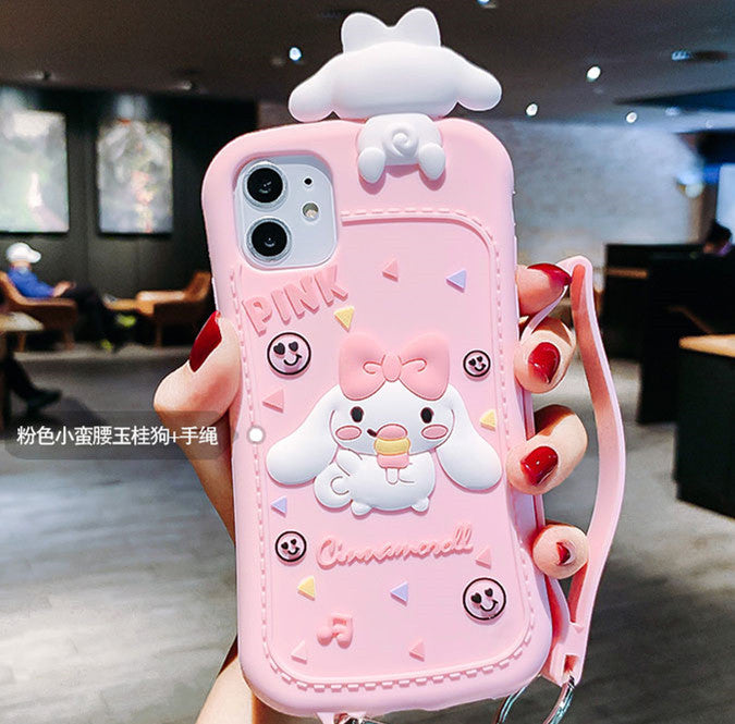 Cute Cinnamoroll Phone Case for iphone 7/7plus/8/8P/X/XS/XR/XS Max/11/ –  Pennycrafts