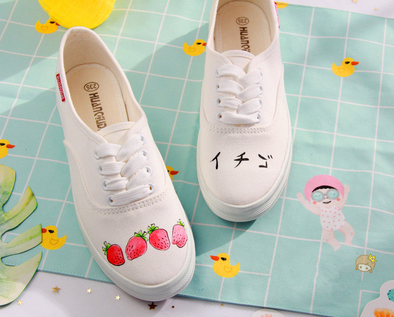Pink Strawberry Shoes AD210025 Asia 37