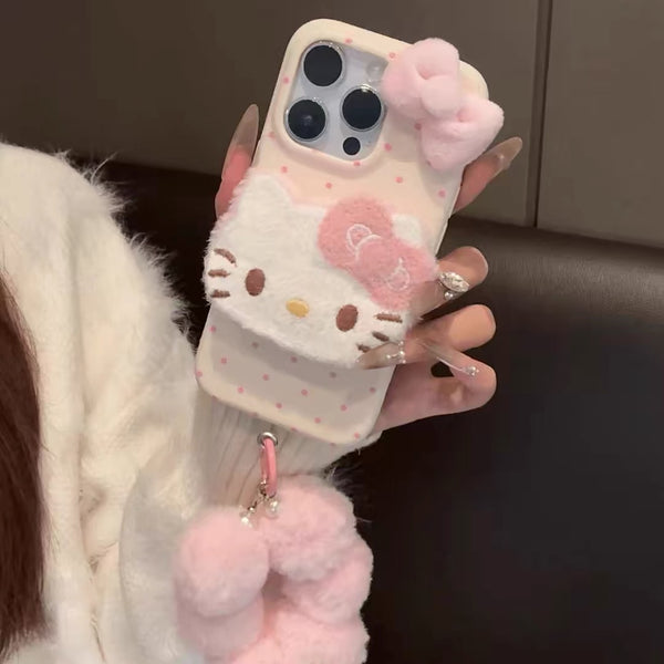 Kawaii Kitty Phone Case for iPhone 11/11pro max/12/12pro max/13/13pro/13pro max/14/14pro/14pro max/15/15pro/15pro max/16/16pro/16pro max PN6931