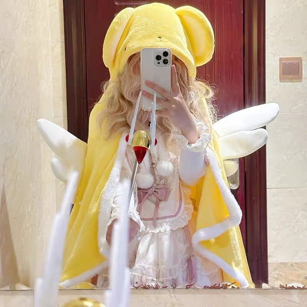 Cute Cartoon Shawl Cloak PN6870