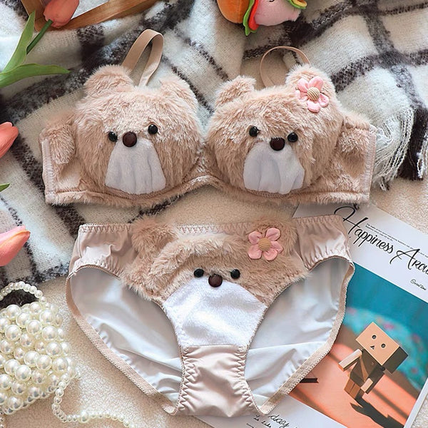 Kawaii Bear Underwear Suits PN6936