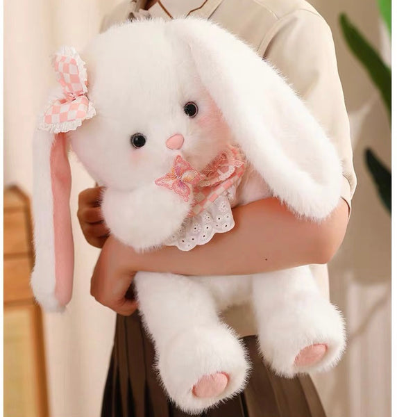 Kawaii Rabbit And Bear Plush Toy PN6822