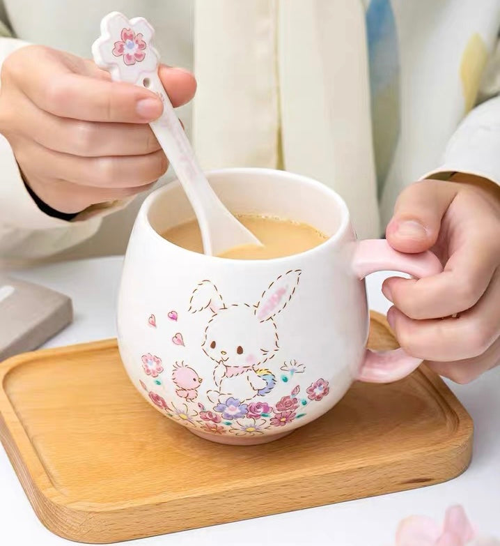 Pretty Rabbit Ceramic Mug PN6514