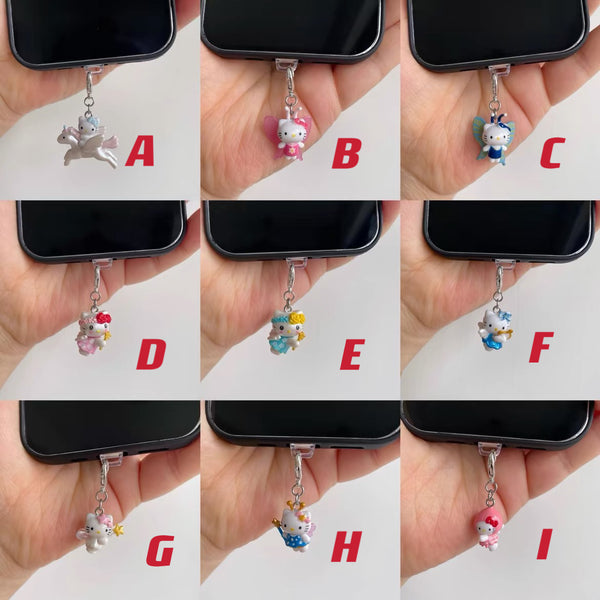 Kawaii Cat Phone Chain/Dust Plug PN6758