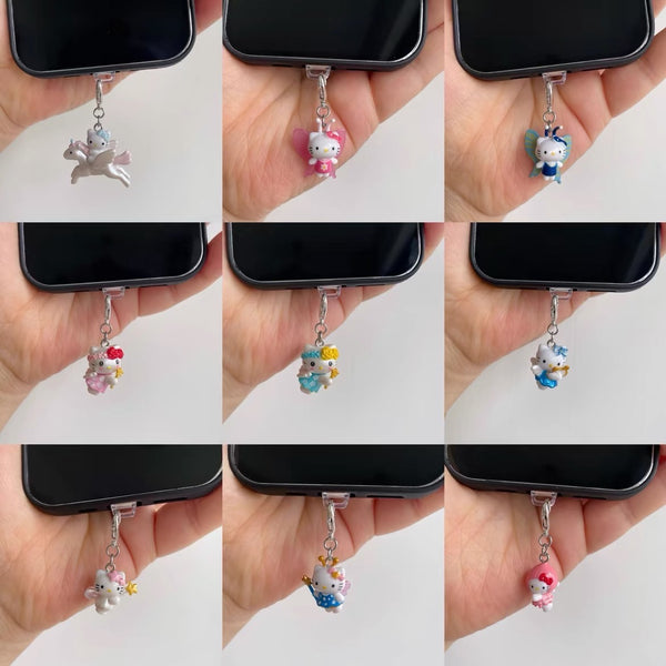 Kawaii Cat Phone Chain/Dust Plug PN6758