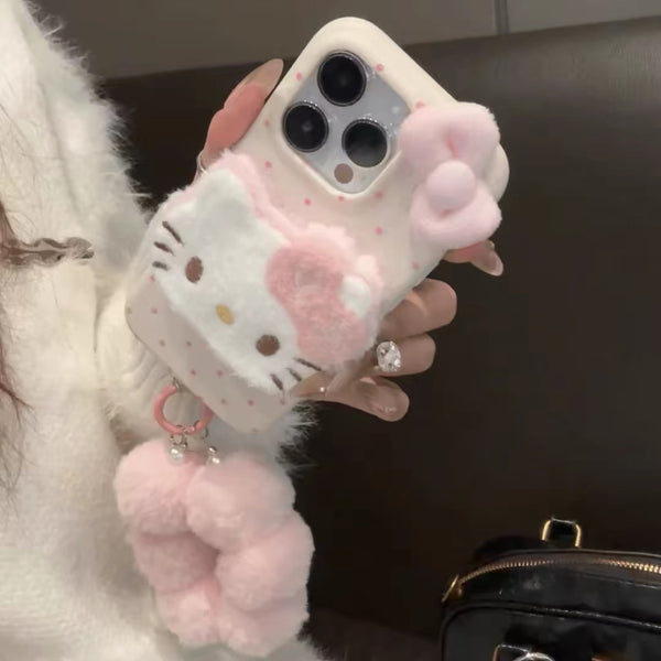 Kawaii Kitty Phone Case for iPhone 11/11pro max/12/12pro max/13/13pro/13pro max/14/14pro/14pro max/15/15pro/15pro max/16/16pro/16pro max PN6931