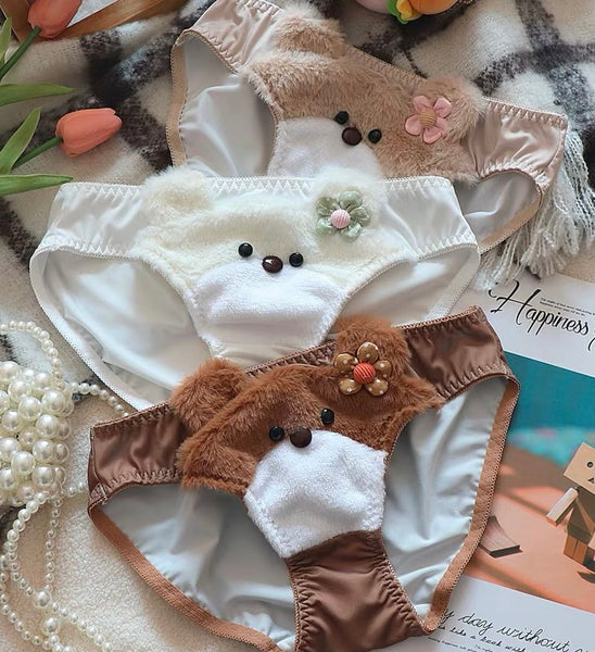 Kawaii Bear Underwear Suits PN6936