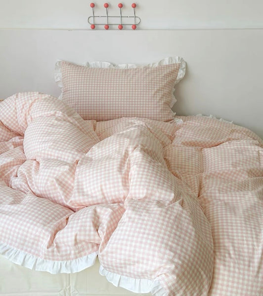 Cute Pink Bedding Set PN6770