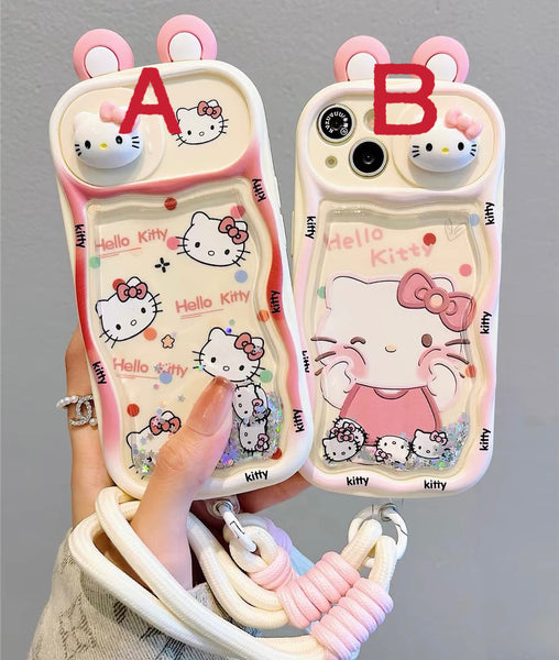 Kawaii Kitty Phone Case for iPhone 11/12/12pro max/13/13pro/13pro max/14/14pro/14pro max/15/15pro/15pro max/16/16pro/16pro max PN6856