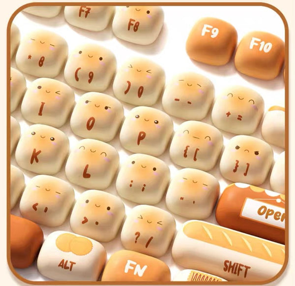 Cute Mog Design 138PCS Keycaps PN6809