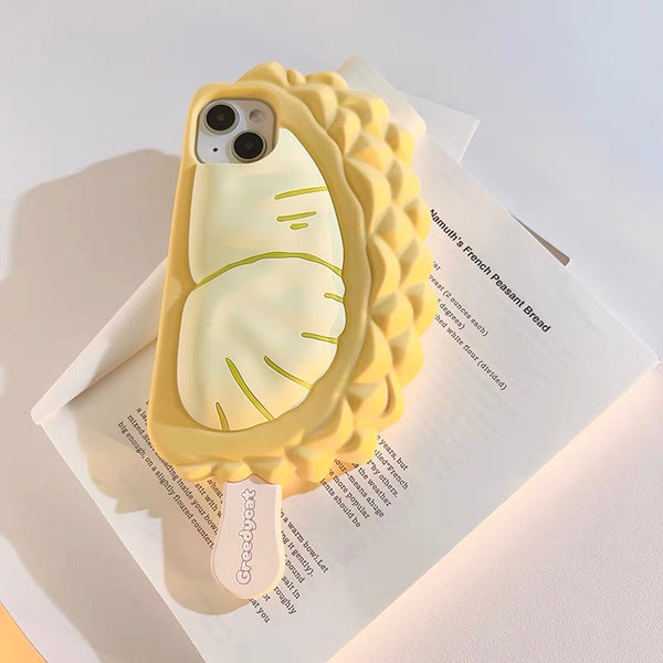 Fashion Durian Phone Case for iPhone 11/12/12pro/12pro max/13/13pro/13pro max/14/14pro/14pro max/15/15pro/15pro max PN6825