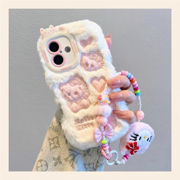 Fashion Soft Kitty Phone Case for iPhone 12/12pro max/13/13pro/13pro max/14/14pro/14pro max/15/15pro/15pro max/16/16pro/16pro max PN6857