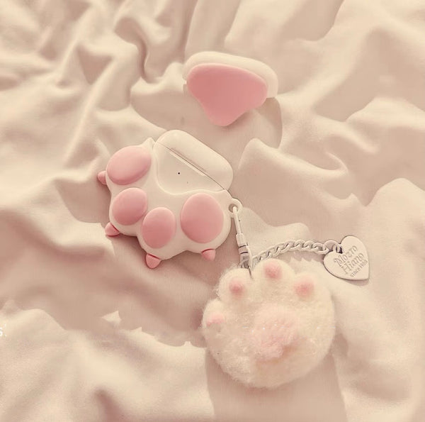 Kawaii Paw Airpods Case For Iphone PN6836