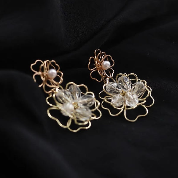 Pretty Flowers Earrings/Clips PN6732