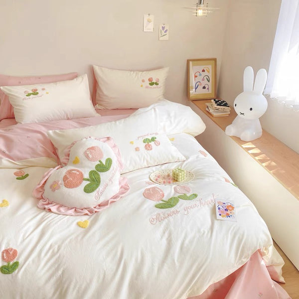 Pretty Flowers Bedding Set PN6933