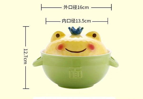 Kawaii Frog Bowl PN6869