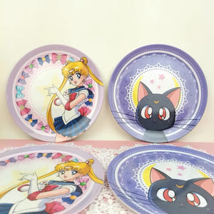 Kawaii Sailormoon Plates PN6935