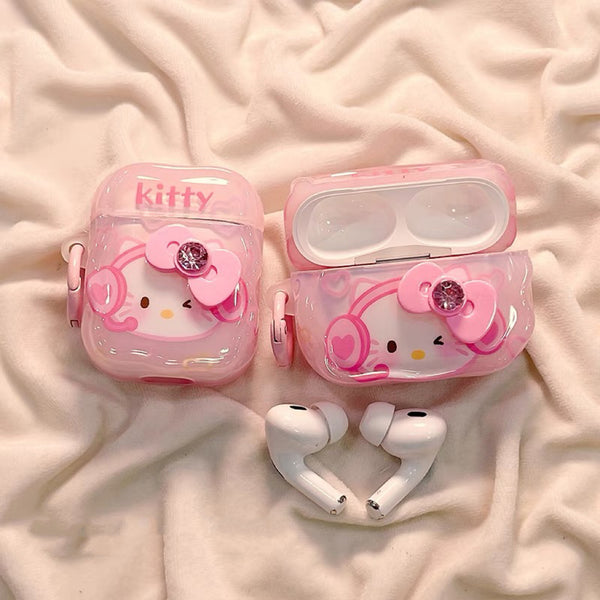 Kawaii Kitty Airpods Case For Iphone PN6877