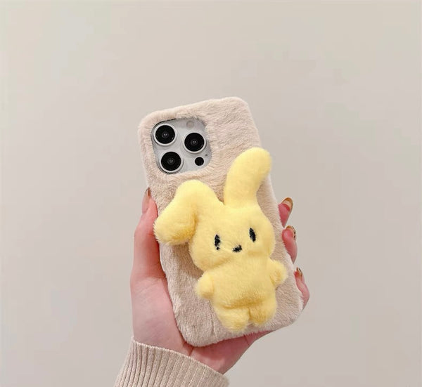 Rabbit Soft Phone Case for iPhone 11/11pro/11pro max/12/12pro/12pro max/13/13pro/13pro max/14/14pro/14plus/14pro max/15/15pro/15pro max/15plus/16/16pro/16pro max PN6863