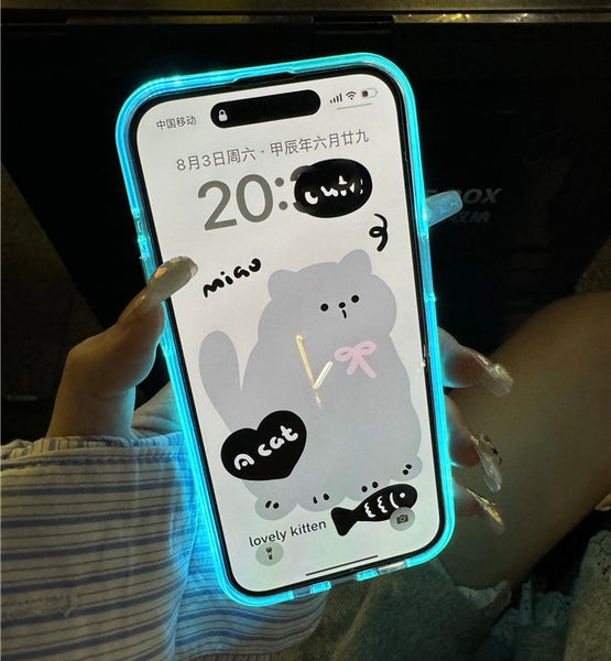 Cute Dog And Cat Phone Case for iPhone 11/12/12pro/12pro max/13/13pro/13pro max/14/14pro/14pro max/15/15pro/15pro max PN6854