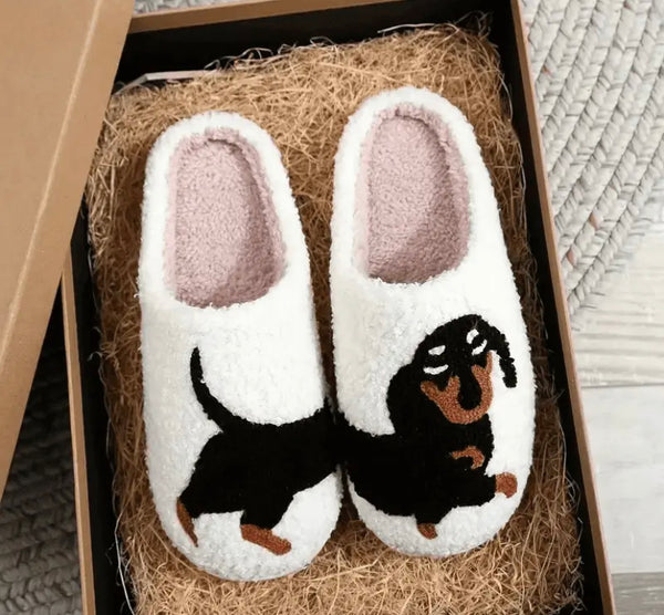 Cute Dog And Cat Slippers PN6893