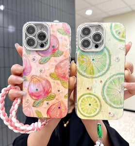 Cute Fruit Phone Case for iphone 11/12/12pro/12pro max/13/13pro/13pro max/14/14pro/14pro max/15/15pro/15pro max PN6787