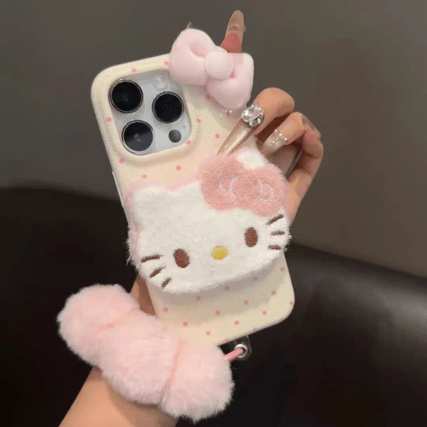 Kawaii Kitty Phone Case for iPhone 11/11pro max/12/12pro max/13/13pro/13pro max/14/14pro/14pro max/15/15pro/15pro max/16/16pro/16pro max PN6931