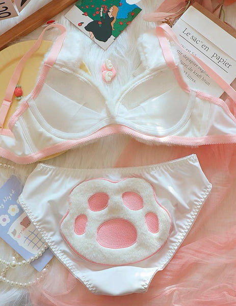 Kawaii Paw Underwear Suits PN6843