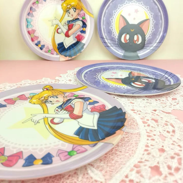 Kawaii Sailormoon Plates PN6935