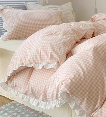Cute Pink Bedding Set PN6770