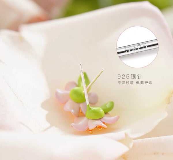 Sweet Sakura Earrings/Clips PN6690