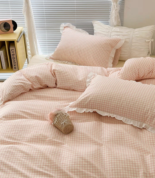 Cute Pink Bedding Set PN6770