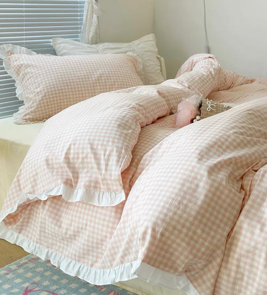 Cute Pink Bedding Set PN6770