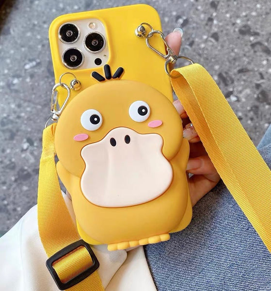 Cute Duck Phone Case for iphone 6/6s/6plus/7/7plus/8/8P/X/XS/XR/XS Max/11/11pro/11pro max/12/12pro/12pro max/13/13pro/13pro max/14/14pro/14pro max/15/15pro/15pro max PN3049