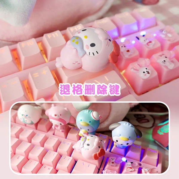 Cartoon Anime Keyboard Key Caps PN6944