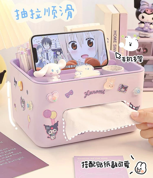 Cute Anime Tissue Storage Box PN6728