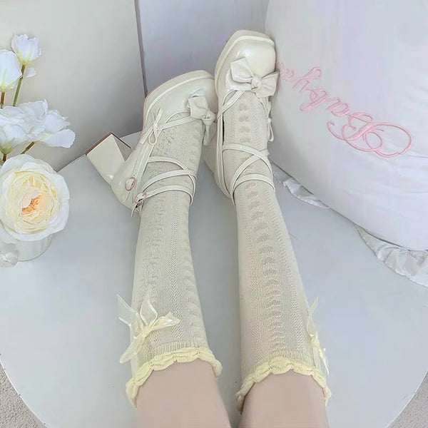 Lolita Bowtie Socks PN6799