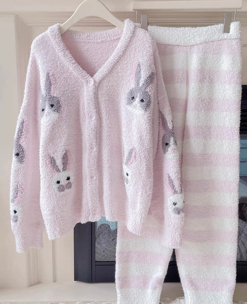 Kawaii Rabbit Pajamas Home Suit PN6912